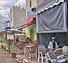 At the market hall in Sidi Ifni