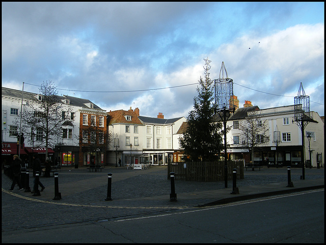 Abingdon town square