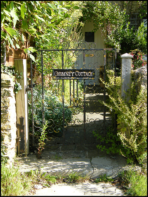 Chimney Cottage gate