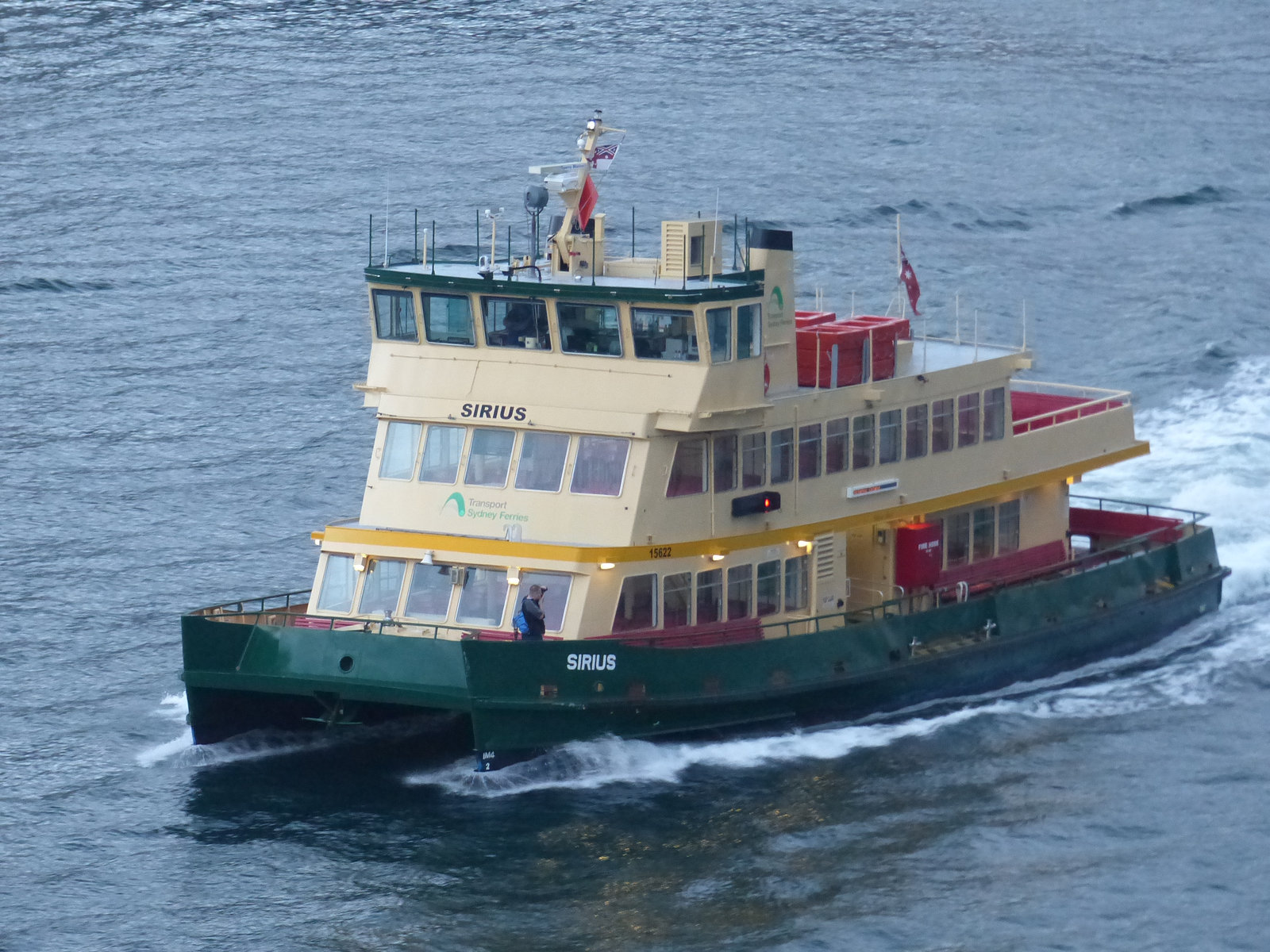 Sirius in Sydney Harbour - 7 March 2015