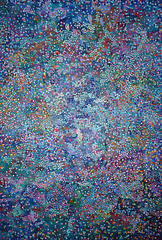 Kieron Farrow. 'Blue Fall.' 193 x 122cm.  Oil on Linen. Private Collection. 2017