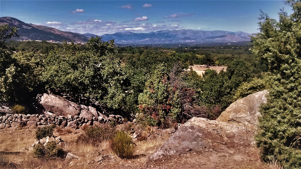 Sierra de Guadarrama from the Roman Road