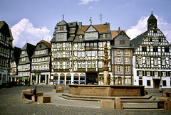 Butzbach, Marktplatz (Diascan)