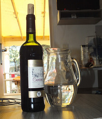 Un vin de Cahors partagé avec notre ami Andy Rodker