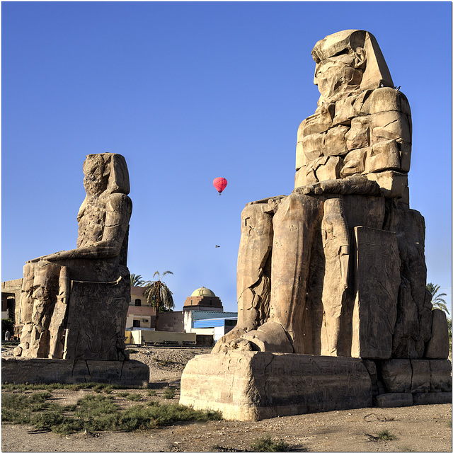 Edfu Statues, Egypt Edfu Statues, Egypt