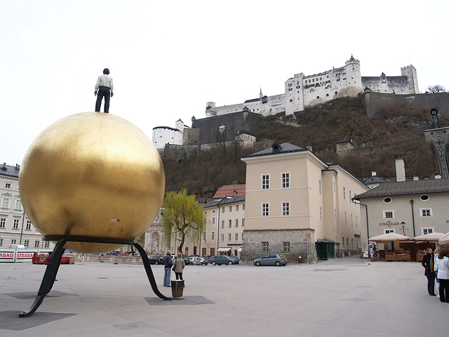 Salzburg Golden Ball and Hohensalzburg