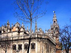 ES - Sevilla - View of Cathedral and Giralda