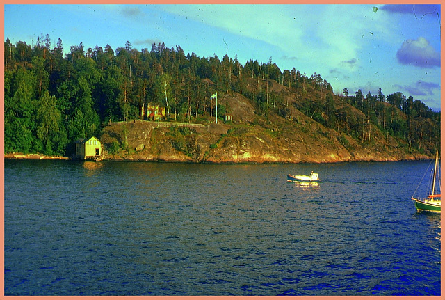 Saimaa järvi-Suomi Finnland 1971