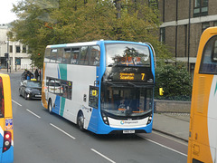 Stagecoach East 10795 (SN66 VZT) in Cambridge - 18 Oct 2023 (P1160774)