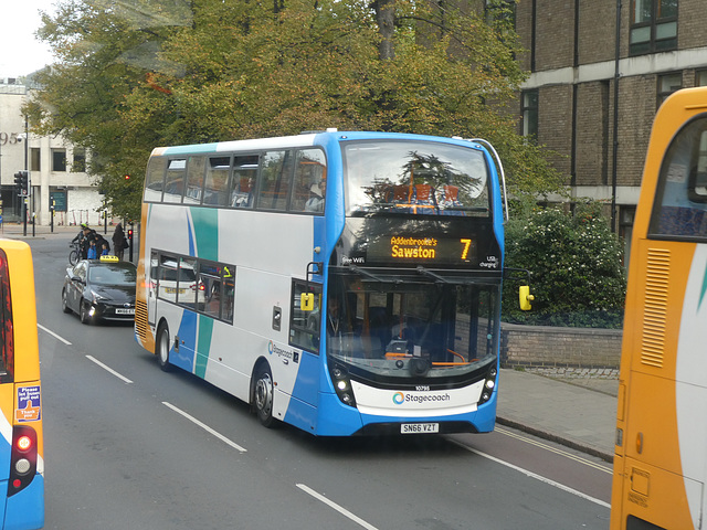 Stagecoach East 10795 (SN66 VZT) in Cambridge - 18 Oct 2023 (P1160774) Stagecoach East 10795 (SN66 VZT) in Cambridge - 18 Oct 2023 (P1160774)