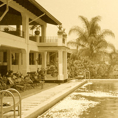 Gardenia Swimming Pool, Hotel Ruiz Galindo, Fortín, Veracruz, Mexico (Detail Left)