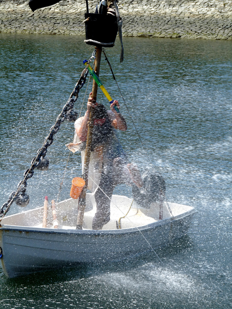 Pirate Pete Gets a Soaking