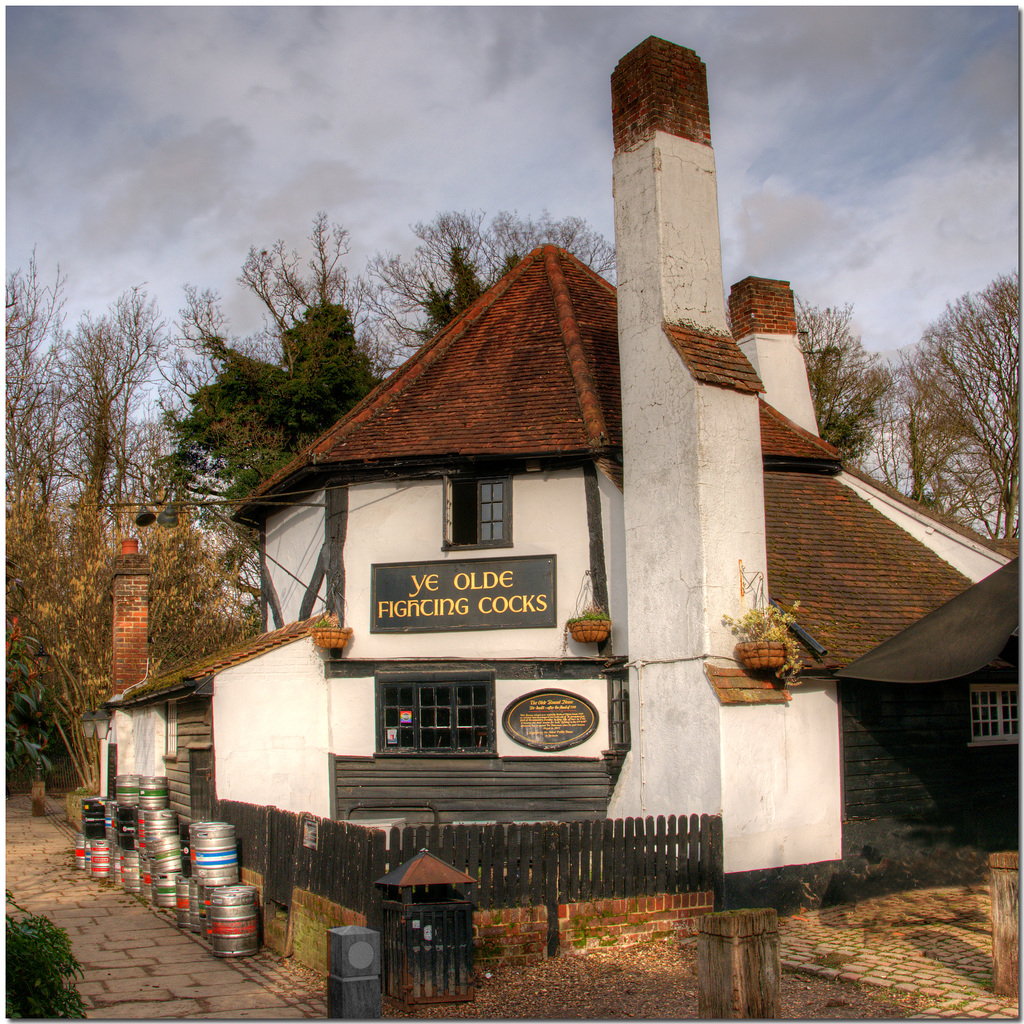 Ye Old Fighting Cocks, St Albans