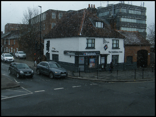 Oddfellows Arms with carbuncle