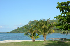 Polynésie Française, Terei'a Beach on the Maupiti Atoll