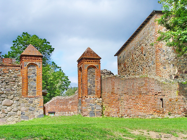 Gerswalde, Wasserburg