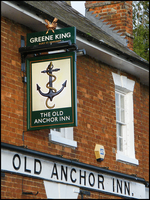 Old Anchor Inn sign