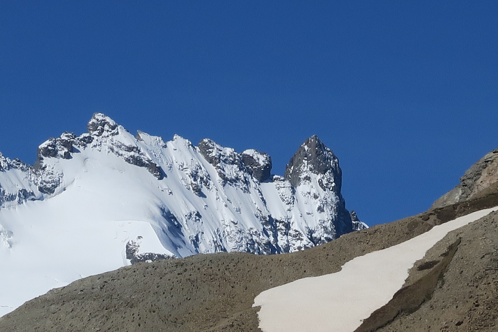 La Meije, vue du col du Galibier (France)