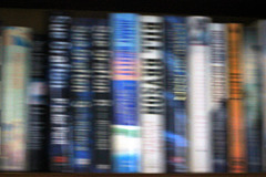 books blur