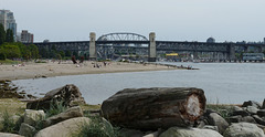 Sunset Beach and Burrard Bridge