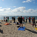 Forme à la plage ce matin