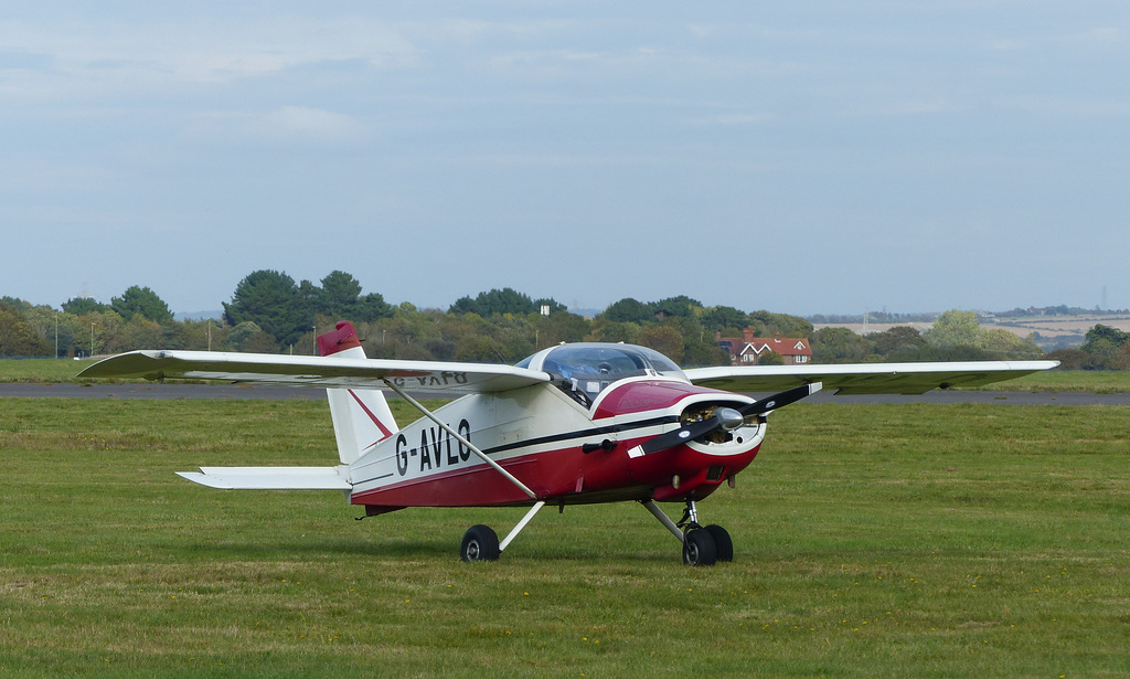 G-AVLO at Solent Airport - 17 October 2021