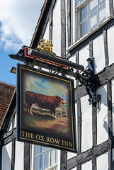 Nasenschild, THE OX ROW INN