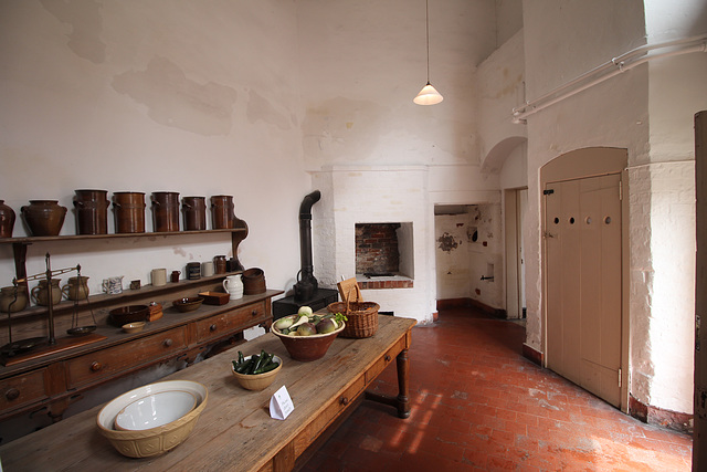 Kitchens, Shugborough Hall, Staffordshire