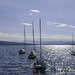 Blick vom Saffa-Inseli über den Zürichsee nach Südsüdost (© Buelipix)