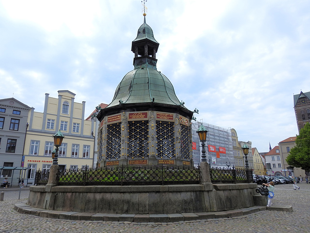 Wasserkunst am Markt, Wismar