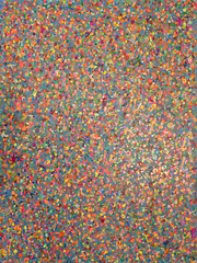 Sparkling dots. Monoprints. Kieron Farrow. 23x31 inches.