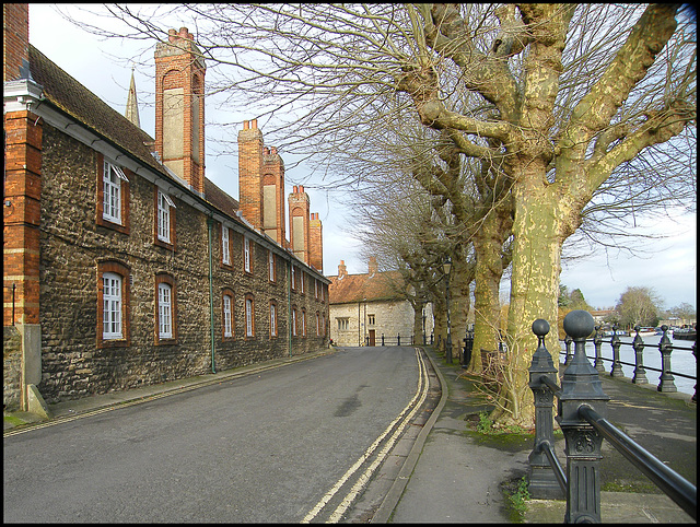 Brick Alley chimneys