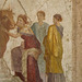 Detail of the Europa and the Bull Wall Painting in the Naples Archaeological Museum, July 2012