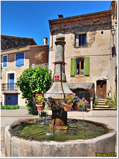 Dans la chaleur de l'après-midi.