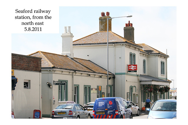 Seaford railway station from NE 5 8 2011