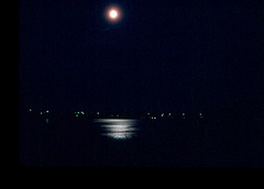 Outdoors at night