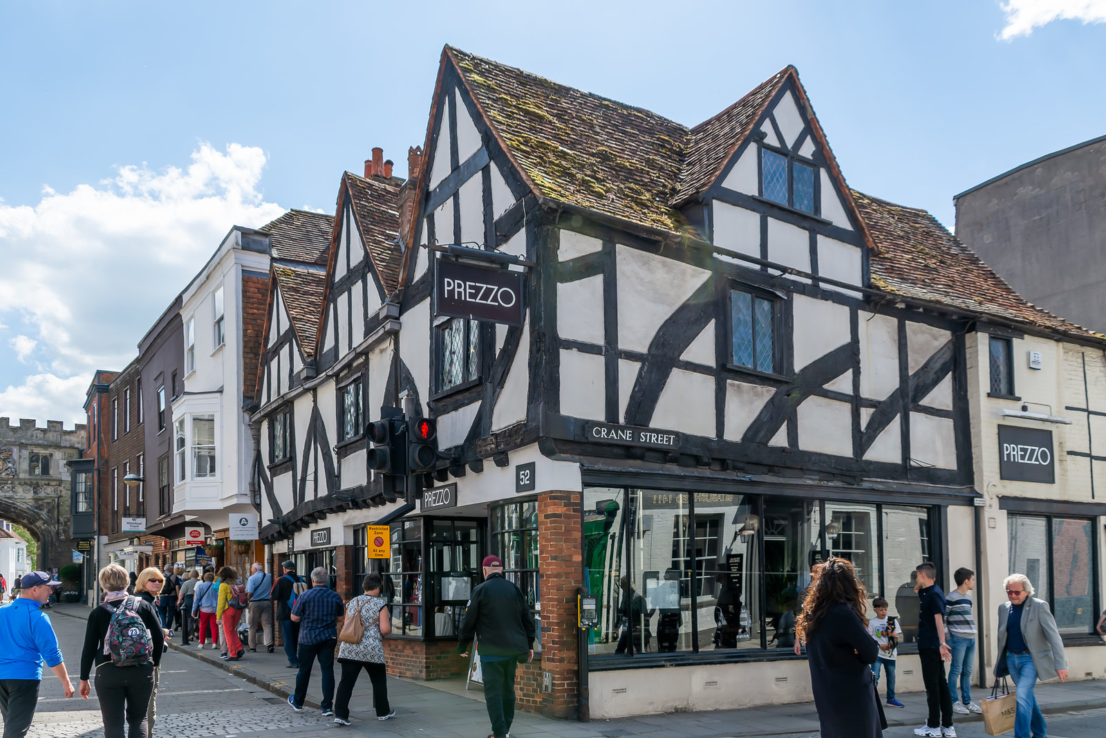 Streetview, Corner High Street/Crane Street