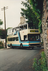 Whippet Coaches H303 CAV in Thetford - 11 Jun 1995 (272-15)