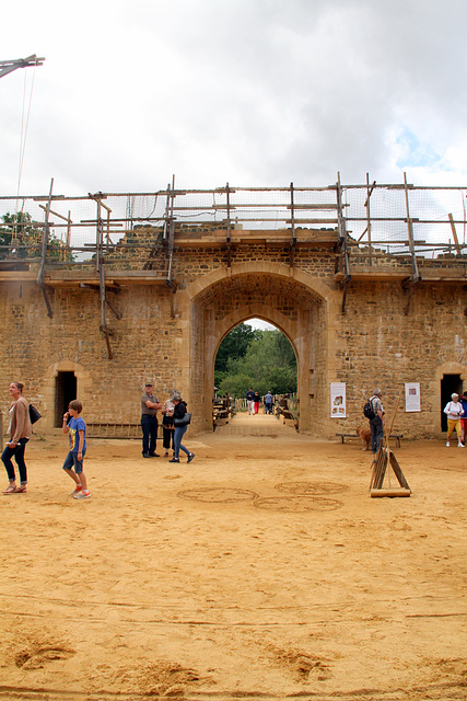 Guédelon - L'entrée du château - 2022