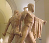 Detail of the Tyrannicides Sculptural Group in the Naples Archaeological Museum, July 2012