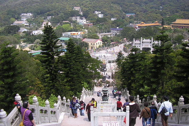 View Over Ngong Ping Village