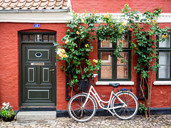 Street in Ribe, Denmark