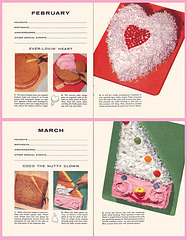 Baker's Coconut Cut-Up Cakes (2), 1956