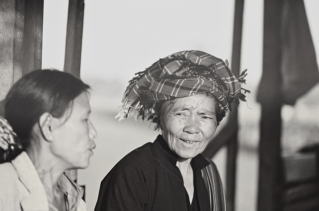 Snapshot of an Elderly lady