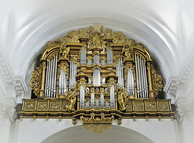 Fulda (D, Hesse / Hessen) 28 mai 2010. Les orgues de la cathédrale.