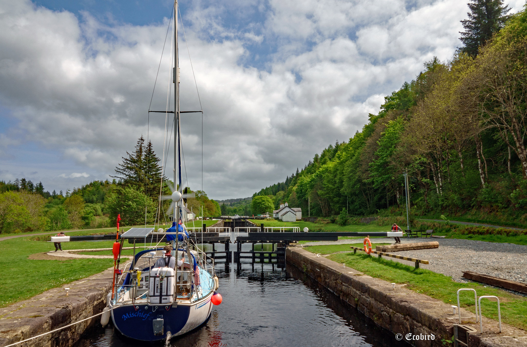 Open the Lock Gates & Sail Away