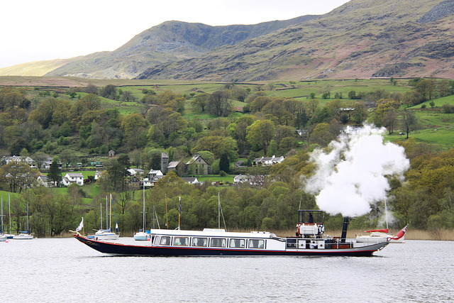 Steam Yacht Gondola, Coniston