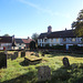 Halesworth Suffolk from the churchyard