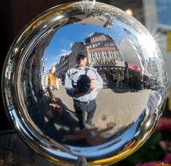 Voll ins Gesicht fotografiert