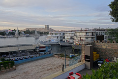 Cruise Boats Moored At Aswan